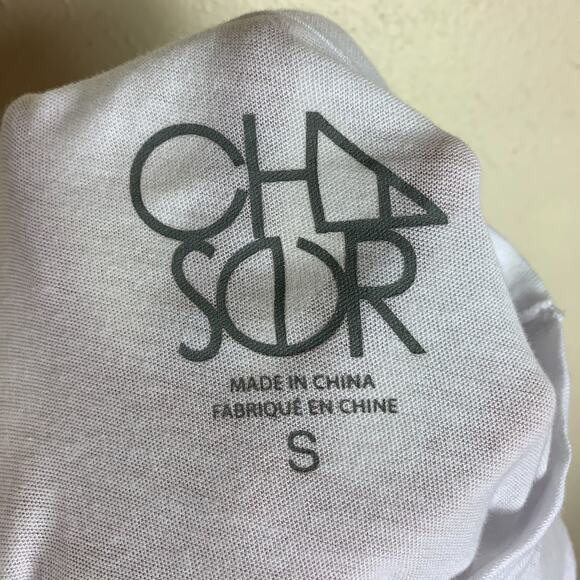 CHASER The Future Is Love Graphic Tee Size S White Crew Neck T-Shirt - Picture 6 of 10